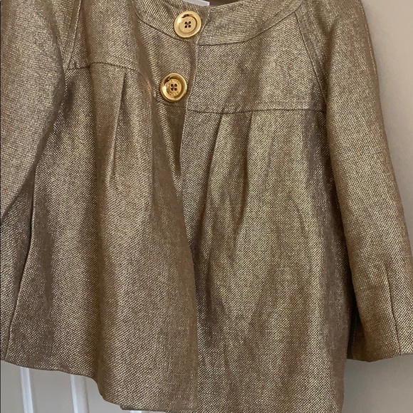 Michael Kors metallic gold jacket - Picture 3 of 5